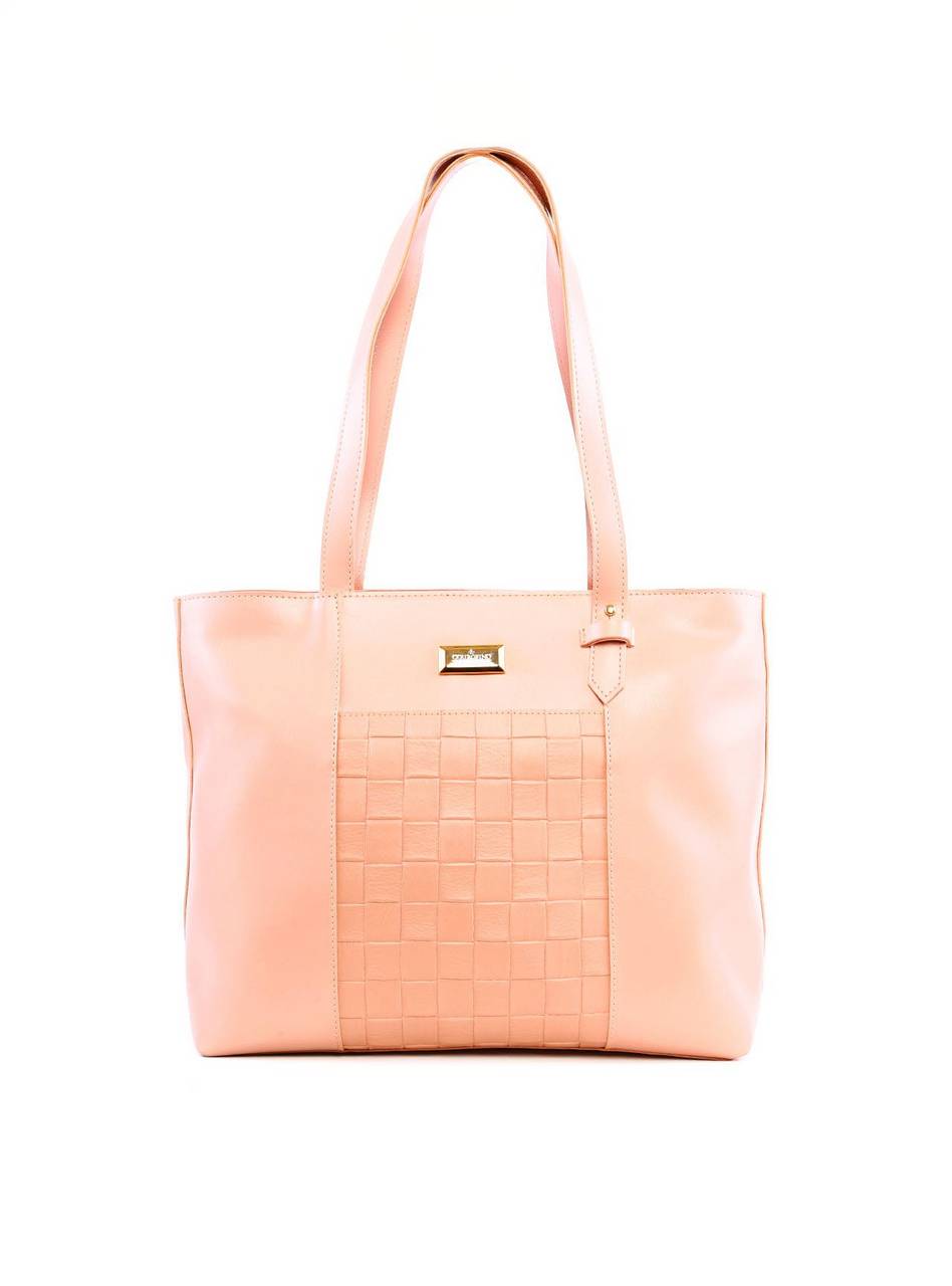 Bolsa Shopper com Bolso Frontal - Nude BSI-6264 - NU