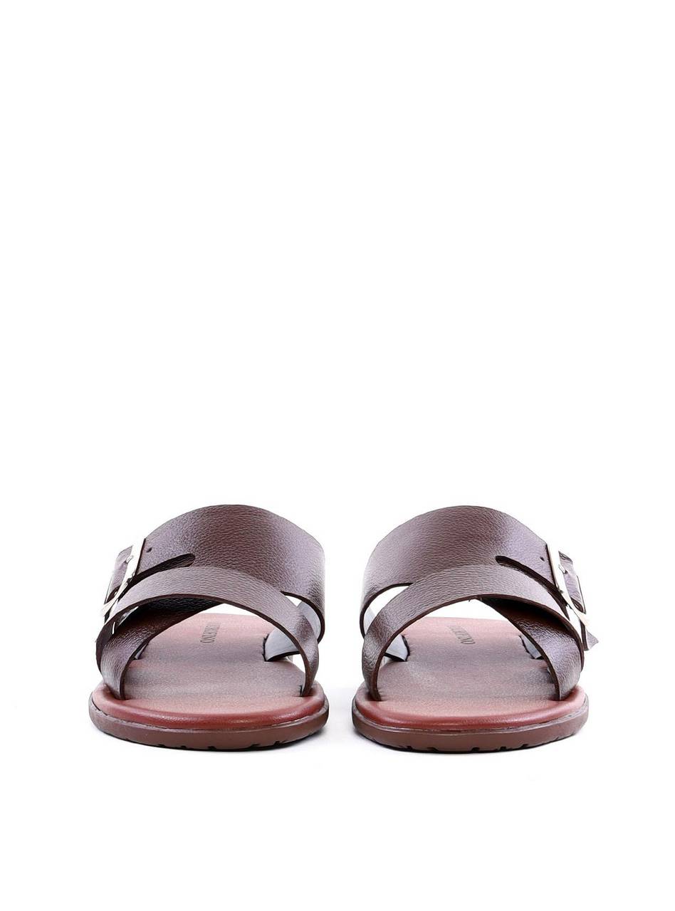 Chinelo Slide Masculino com Tiras Cruzadas - Cacau SDI-12082 - CA