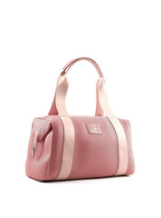 Bolsa Baú em Tela com Fita na Alça - Rosa BSI-6400 - RS