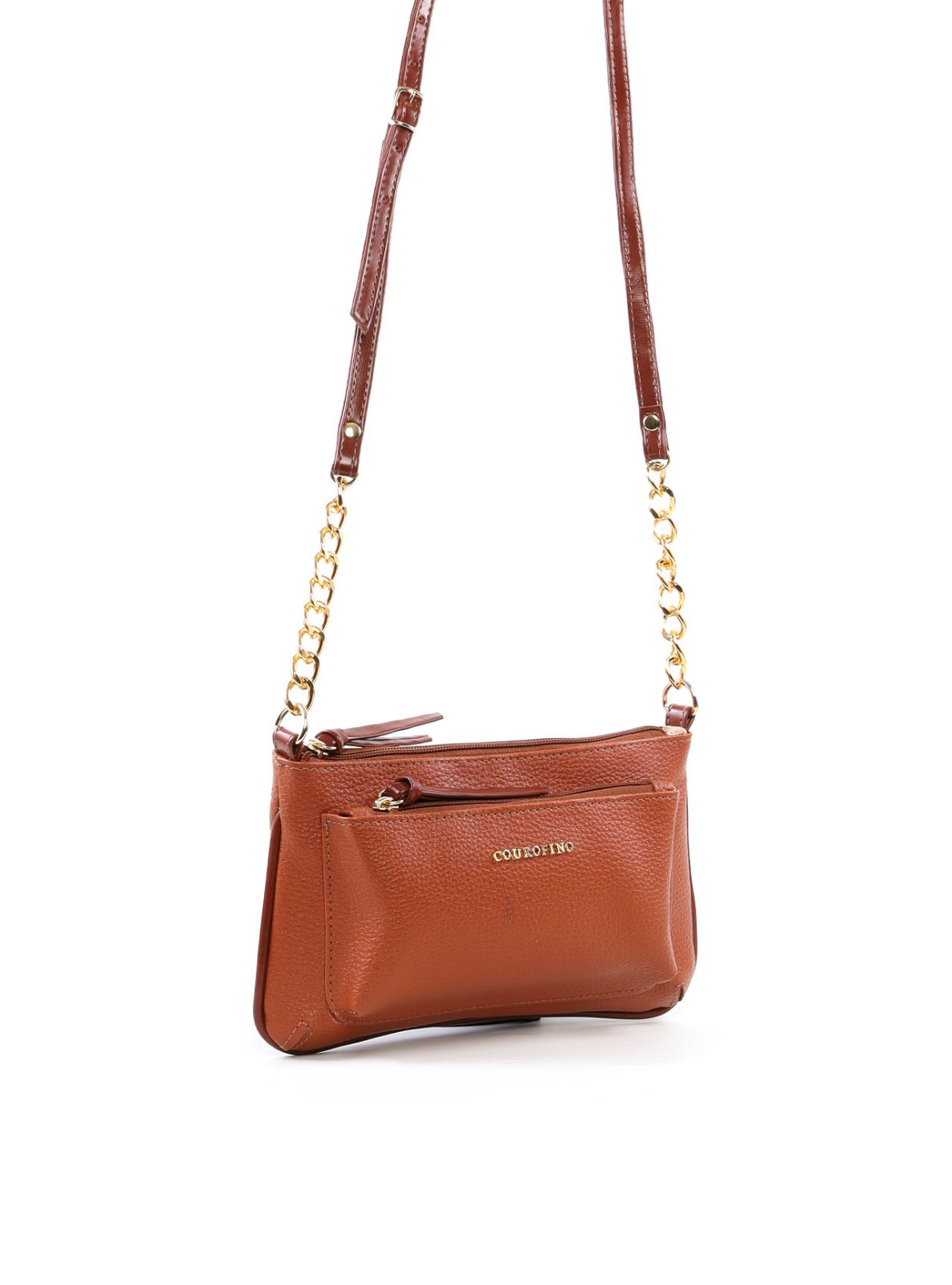 Bolsa Transversal Pequena com Bolso Frontal BSI-6519 - CS