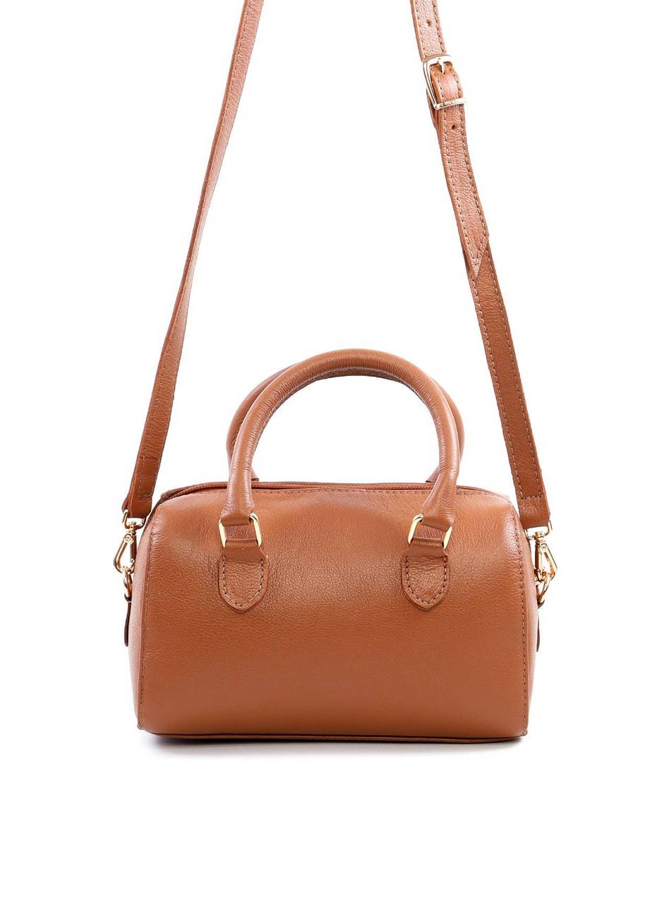 Bolsa Baú com Alça Dupla e Charm - Castor BSI-6059 - CS