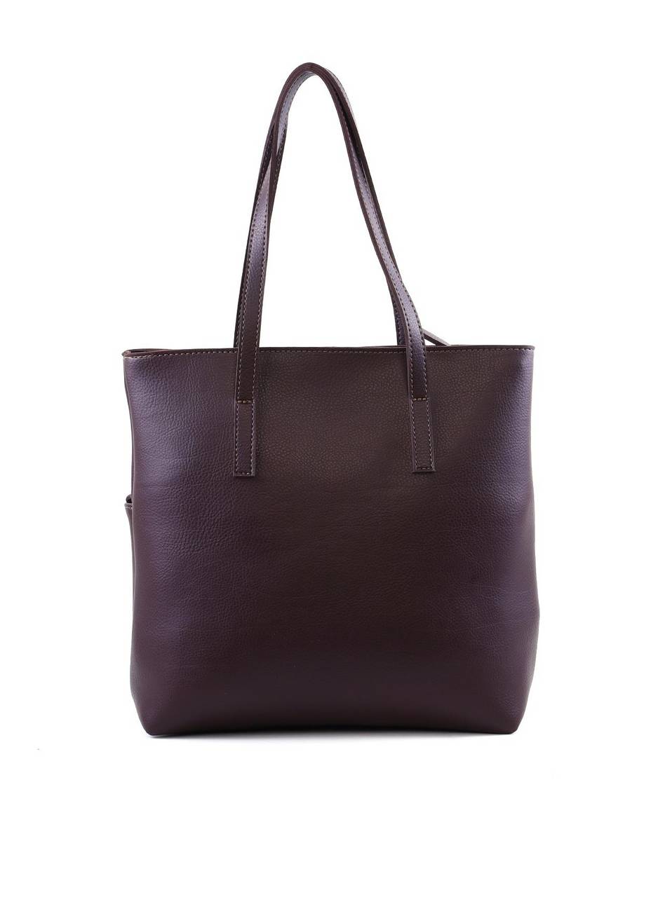 Bolsa Tote Transversal Média - Cacau BSI-5748 - CA