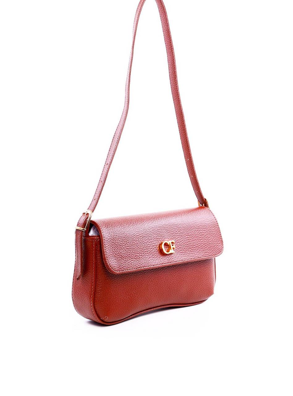 Bolsa Baguette Tiracolo Retangular - Cacau BSI-6291 - CA