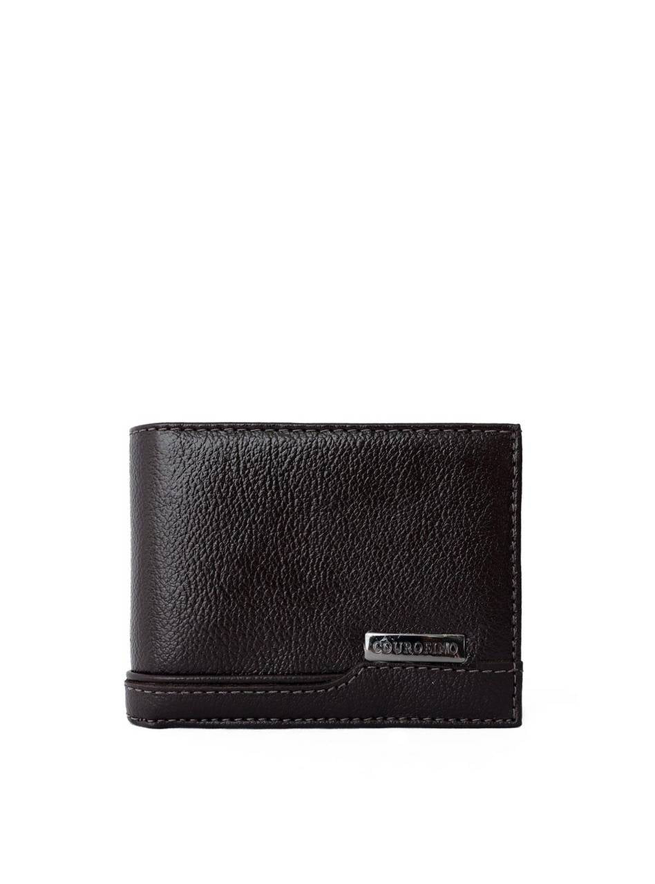 Carteira Masculina Grande Couro Porta Moeda Cacau CAI-759 - CA