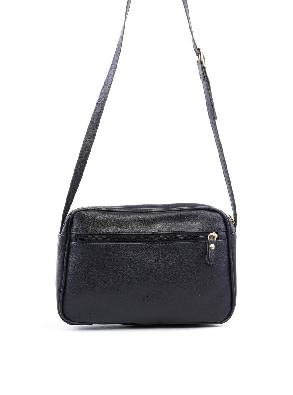 Bolsa Bag Transversal Arredondada - Preta BSI-6121 - PR