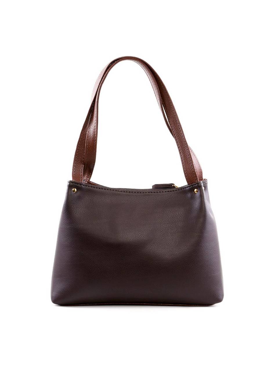 Bolsa Tote com Detalhe de Costura - Cacau BSI-6425 - CA