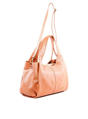 Bolsa Hobo com Três Divisórias - Nude BSI-6245 - NU