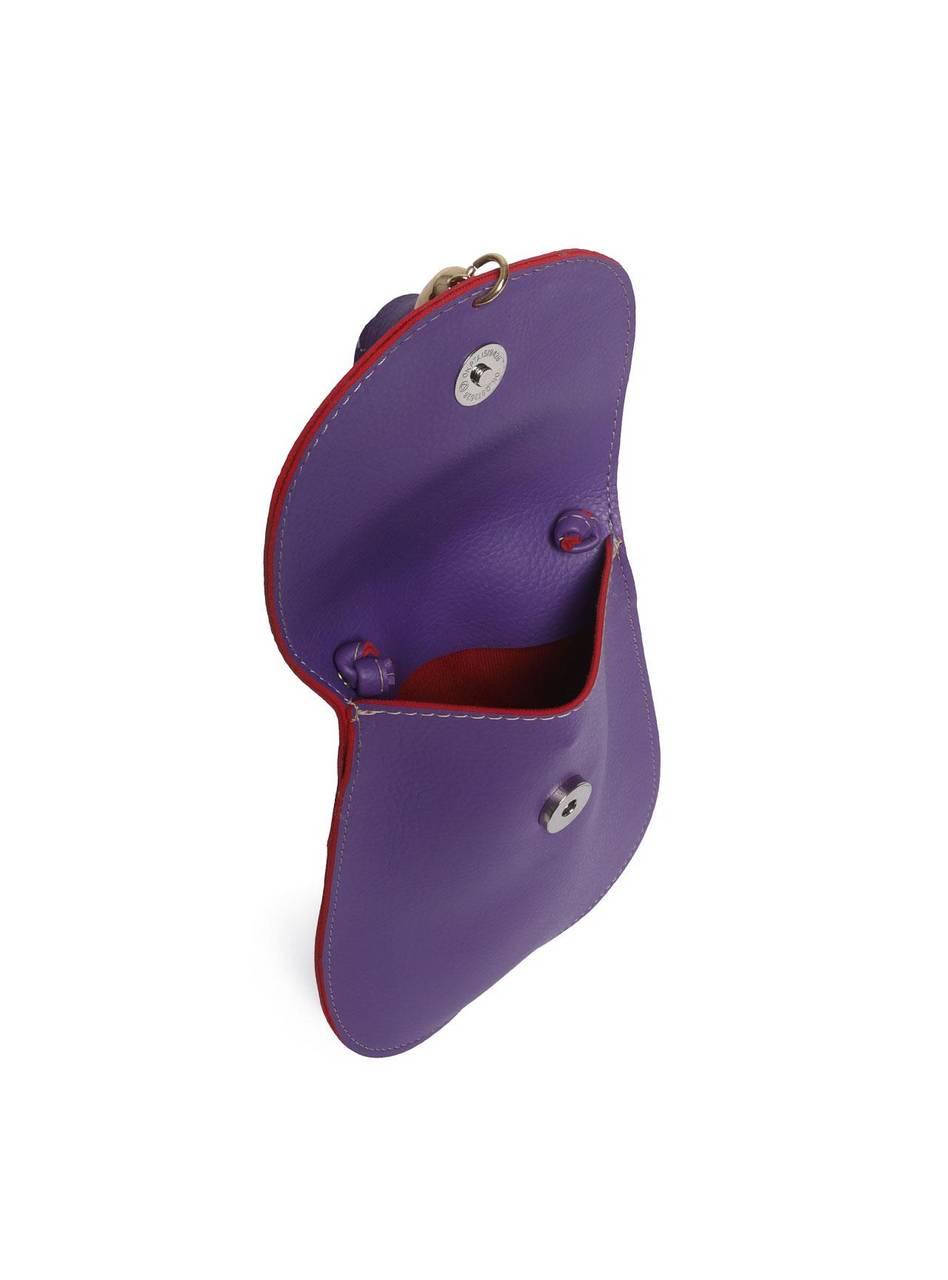 Bolsa Saddle Pequena Transversal com Pingente - Diversos BSI-5367 - DV