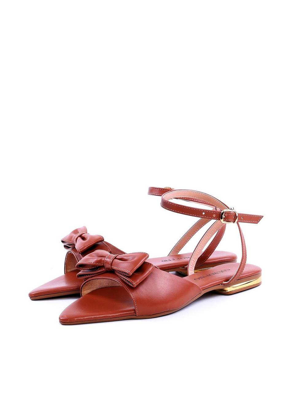 Rasteira Bico Fino com Laço - Castor SDI-11723 - CS