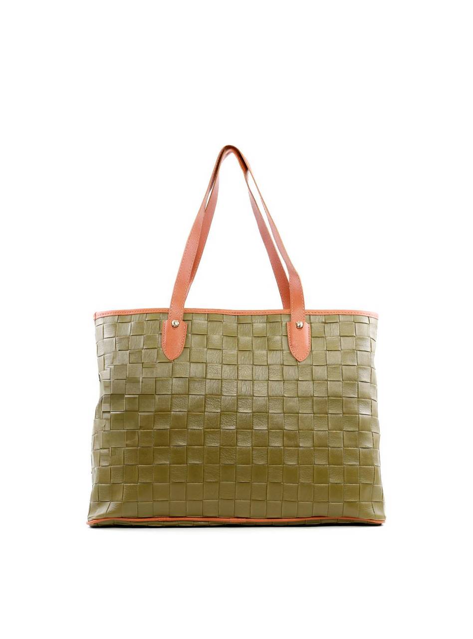 Bolsa Shopper com Rebites - Verde BSI-6231 - VD