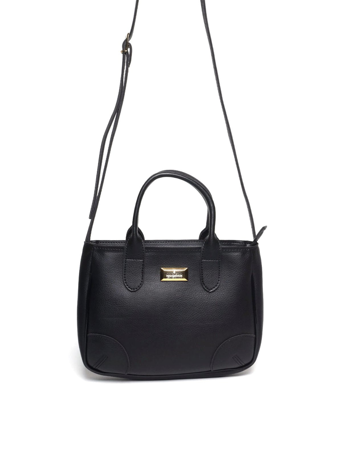 Bolsa Tote de Mão Média Transversal Preta BSI-5845 - PR