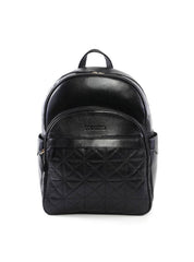 Mochila Feminina com Bordado Frontal - Preta MEI-463 - PR