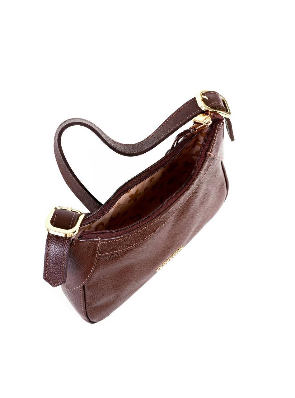 Bolsa Baguete com Fivelas Laterais - Cacau BSI-6353 - CA