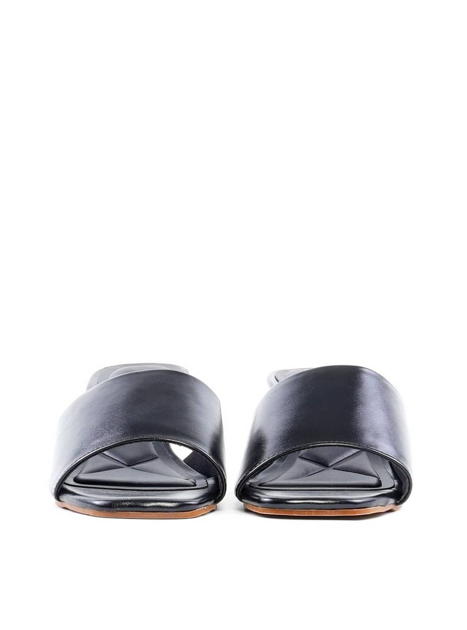 Tamanco Salto Kitten com Tira Larga - Preto SDI-11908 - PR