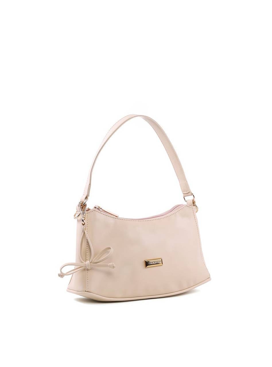 Bolsa Tote Pequena com Laço - Nude BSI-6456 - NU