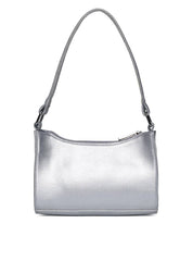 Bolsa Hobo Média Tiracolo Prata BSI-5751 - PT