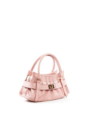 Bolsa Tote Média com Drapeado e Fecho Decorativo BSI-6492 - NU