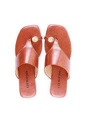 Rasteira com Tira Larga e Medalha - Castor SDI-11906 - CS