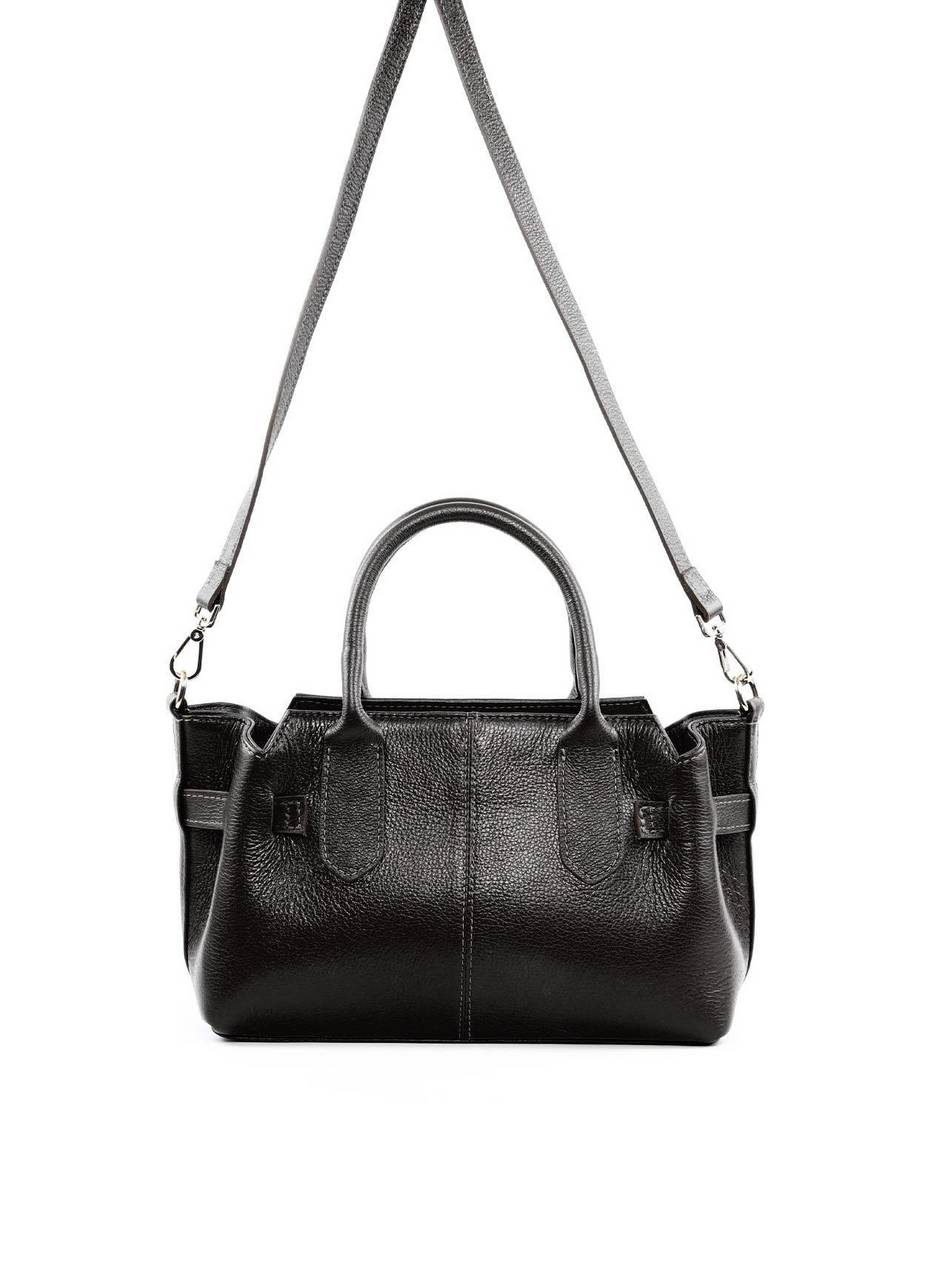 Bolsa Tote com Alça Dupla - Preta BSI-6116 - PR