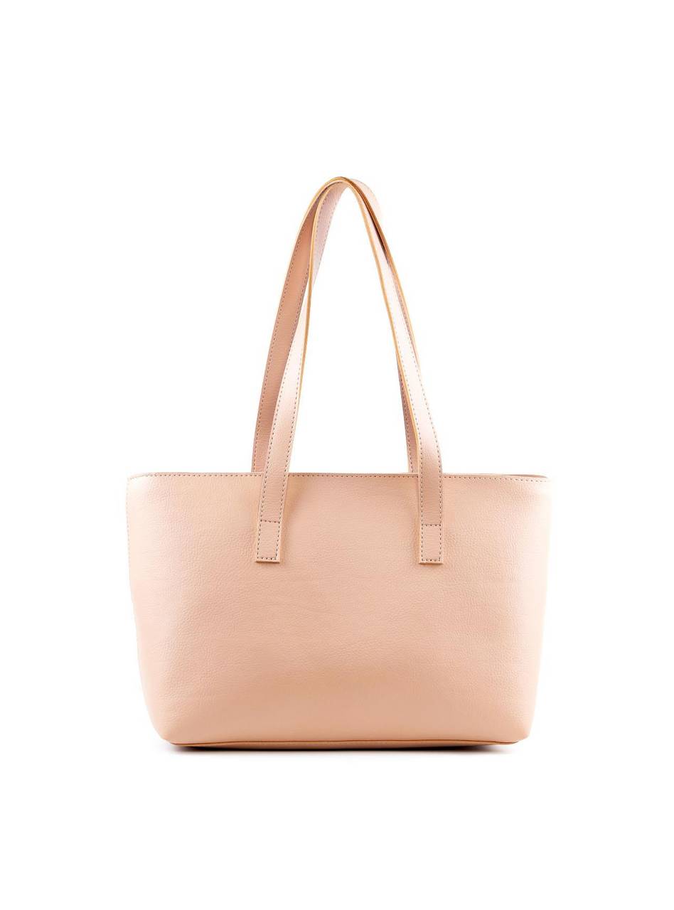 Bolsa Feminina Tiracolo com Fivelas - Nude BSI-6200 - NU