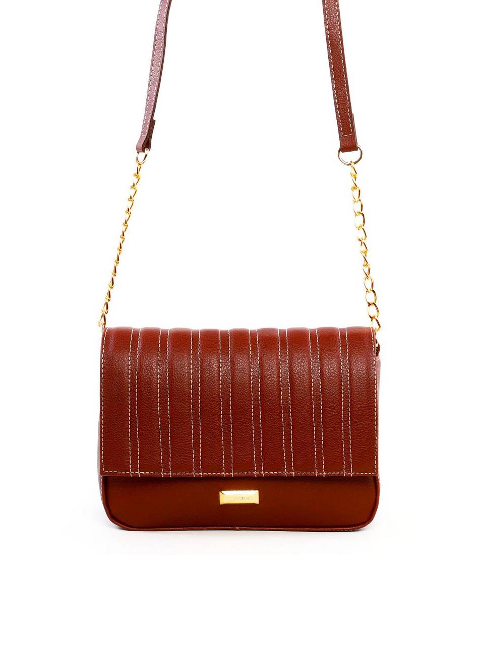 Bolsa Satchel com Costura na Tampa - Cacau BSI-6214 - CA