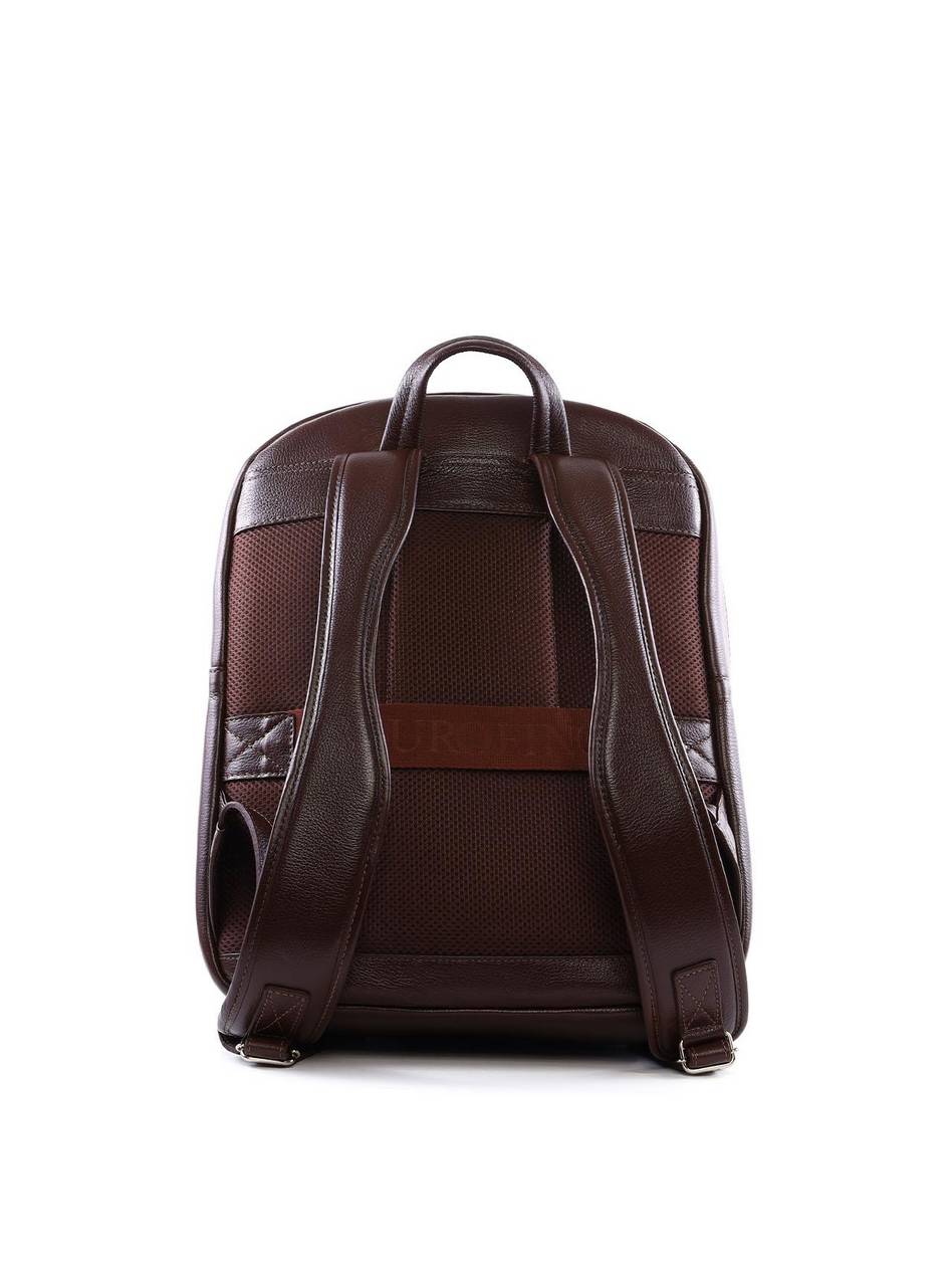 Mochila Casual Arredondada em Couro - Cacau MEI-459 - CA