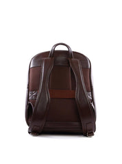 Mochila Casual Arredondada em Couro - Cacau MEI-459 - CA