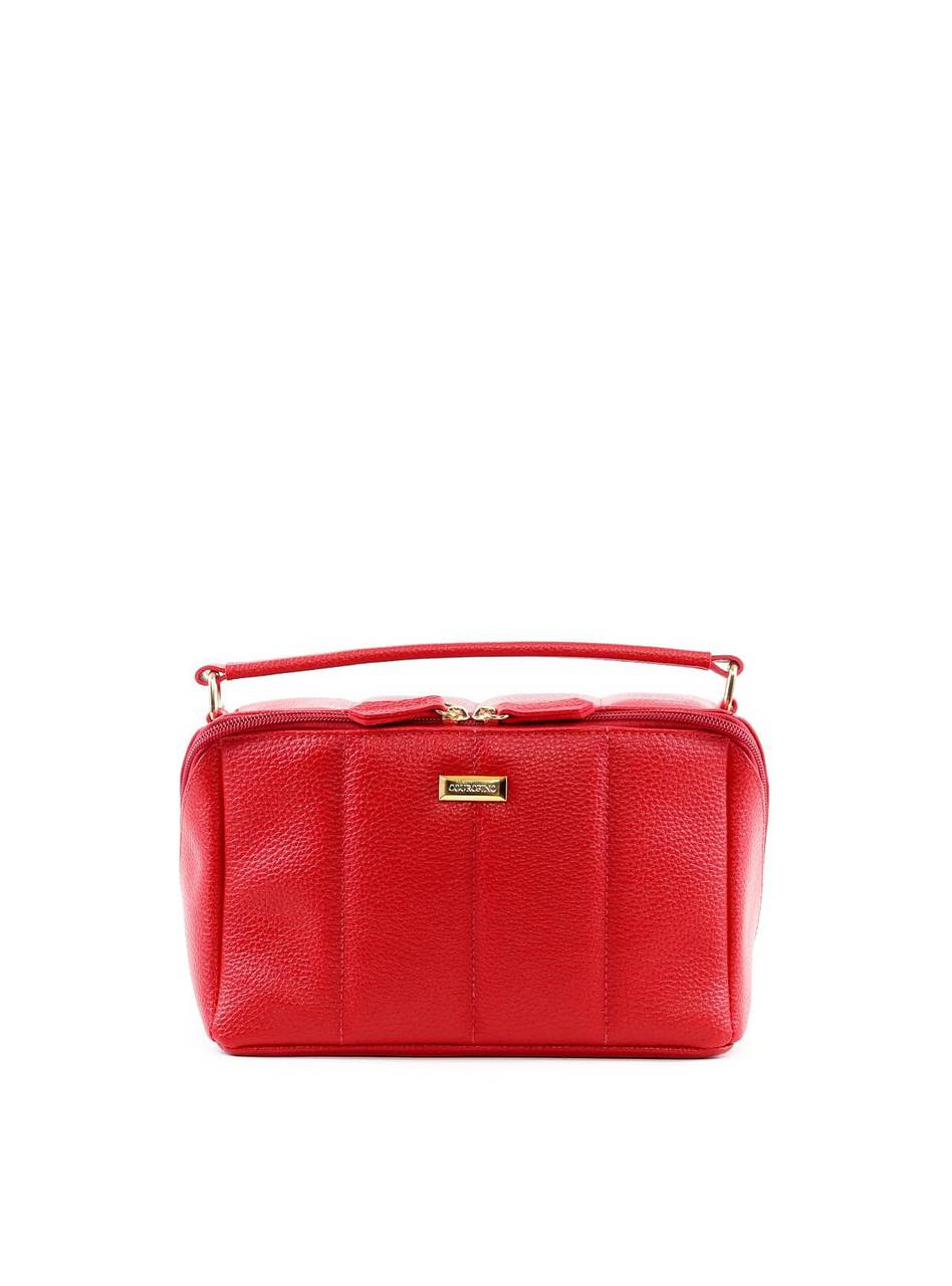 Necessaire Unissex com Detalhe em Matelassê - Vermelha NSI-173 - VE