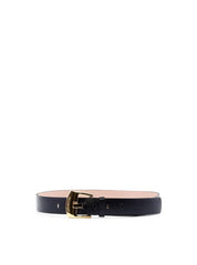 Cinto Feminino Largo com Fivela Quadrada - Preta CTI-1011 - PR