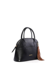 Bolsa Tote Arredondada com Barbicacho - Preta BSI-6419 - PR