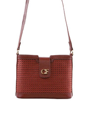 Bolsa Transversal Detalhe Tela Frontal - Cacau BSI-6377 - CA