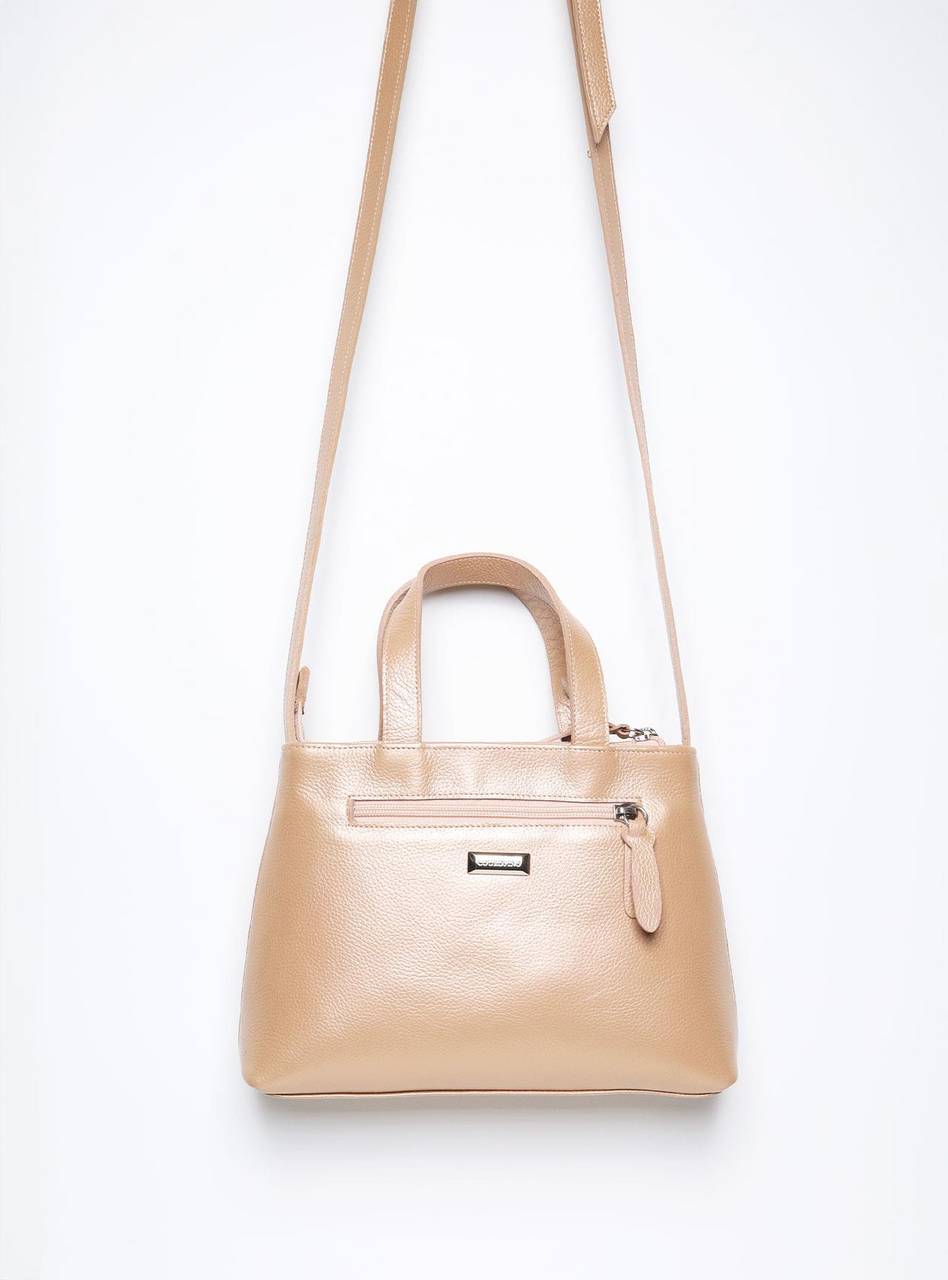 Bolsa Tote Couro Média Transversal Fenno BSI-5857 - FE