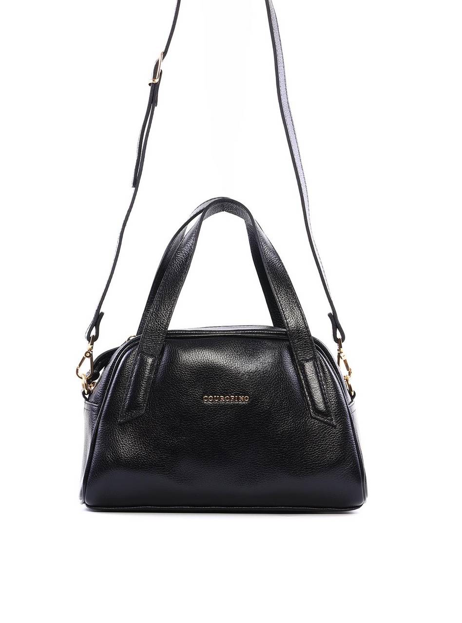 Bolsa Tote Arredondada - Preta BSI-6390 - PR