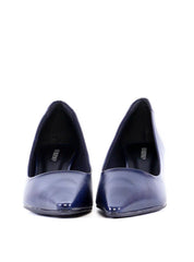 Scarpin Liso com Salto Anabela - Azul SD-12013 - AZ