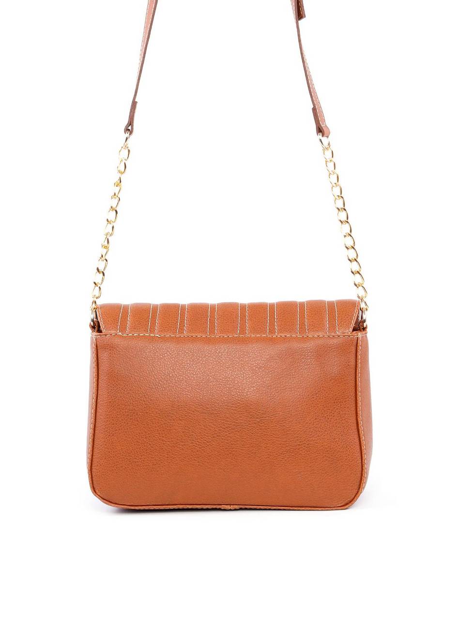Bolsa Satchel com Costura na Tampa - Castor BSI-6214 - CS