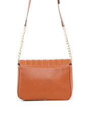 Bolsa Satchel com Costura na Tampa - Castor BSI-6214 - CS