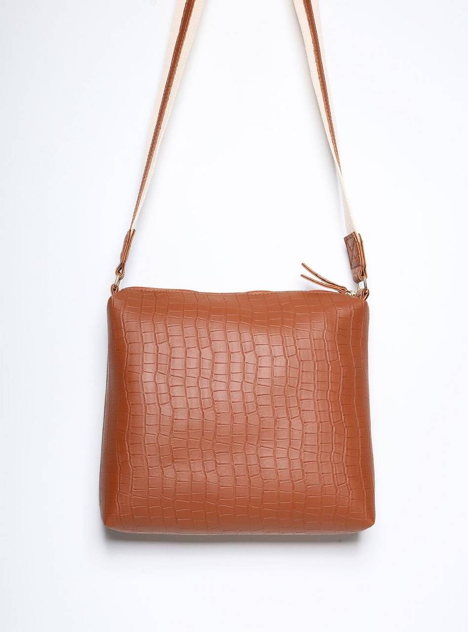Bolsa Carteiro Transversal Lisa Castor BSI-5808 - CS