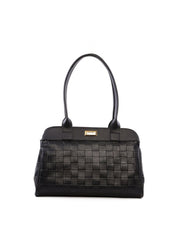 Bolsa Tote de Mão com Detalhe em Recortes BSI-6510 - PR