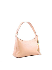 Bolsa Hobo Transversal com Barbicacho - Nude BSI-6228 - NU