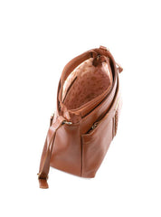 Bolsa Tote Transversal Média com Trança Frontal BSI-6489 - CS