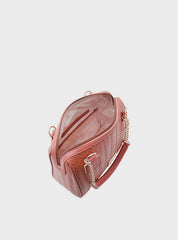 Bolsa Baú Média Corrente Matelassê Nude BSI-5682 - NU