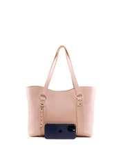 Bolsa Shopper com Rebites - Nude BSI-6420 - NU