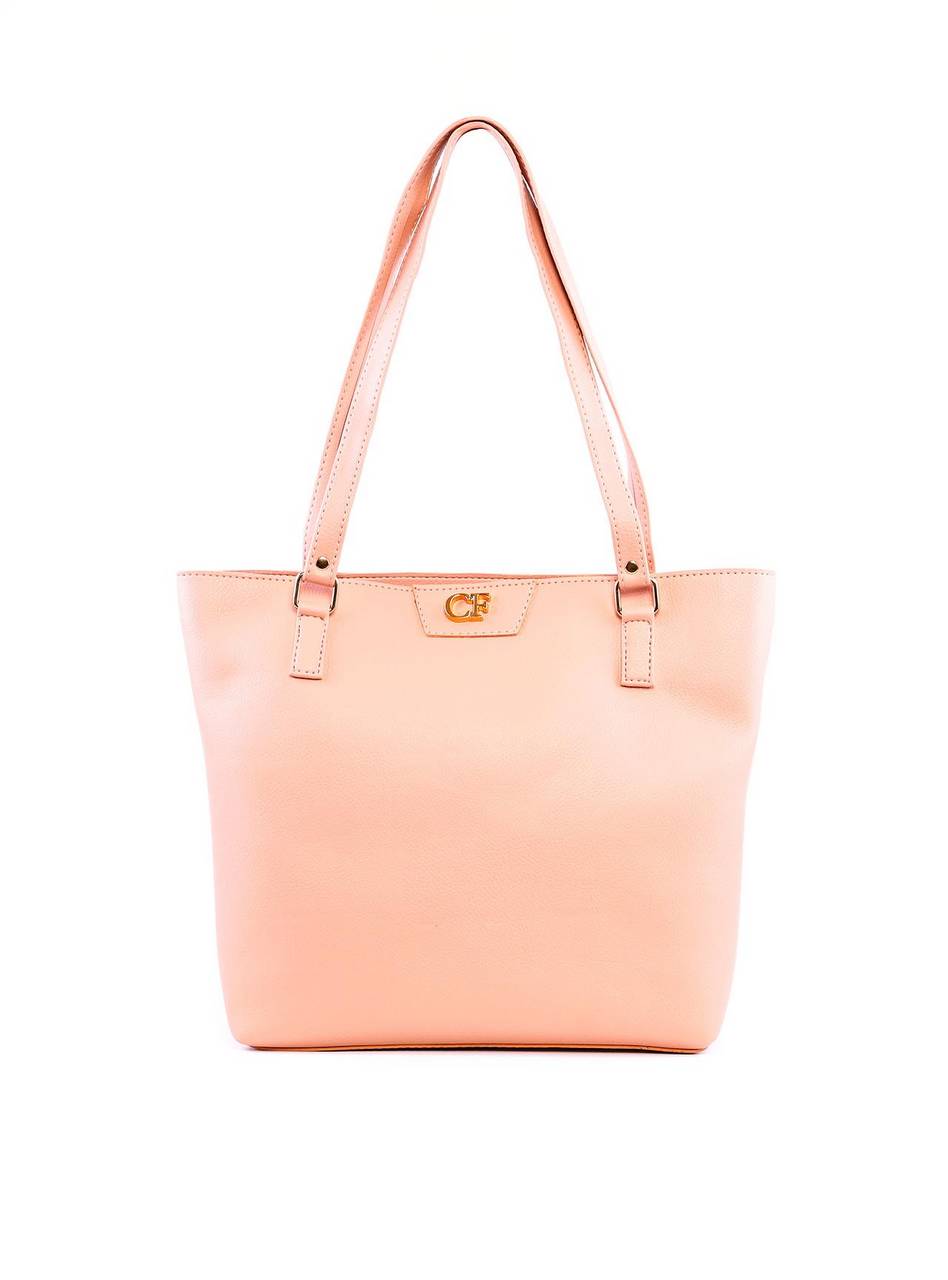 Bolsa Shopper Quadrada Tiracolo - Nude BSI-6257 - NU