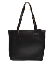 Bolsa Tote com Bolso Grande Frontal - Preta BSI-5470 - PR