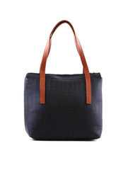 Bolsa Tote Média com Recortes - Preta BSI-6397 - PR