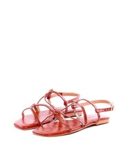 Rasteira com Tiras Finas Entrelaçadas - Castor SDI-11943 - CS