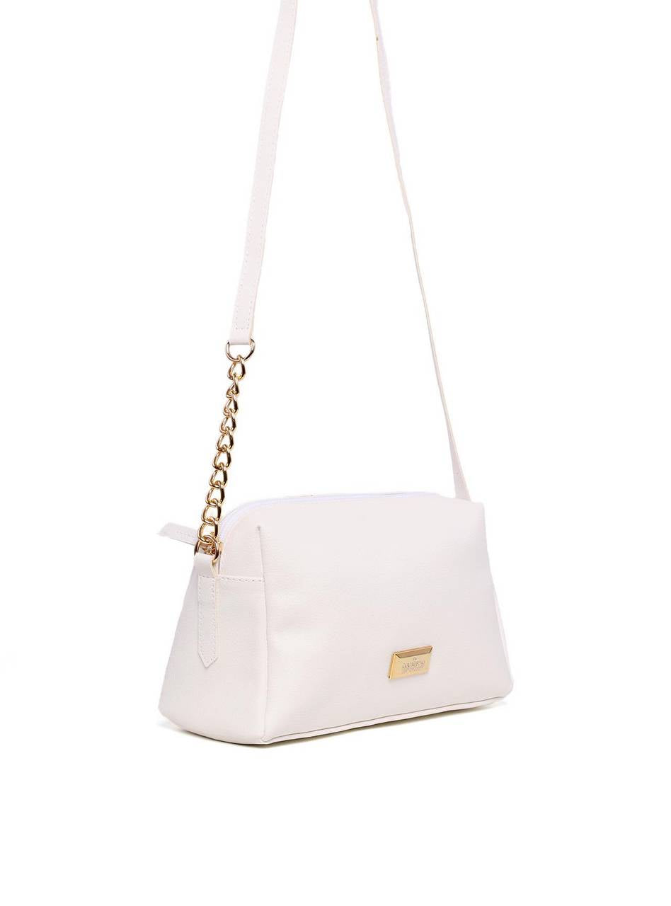 Bolsa Bag com Detalhe de Corrente - Branca BSI-6233 - BR