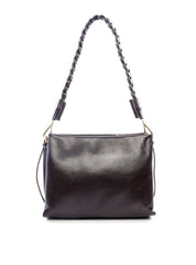 Bolsa Tote com Alça Trançada de Mão - Cacau BSI-6078 - CA