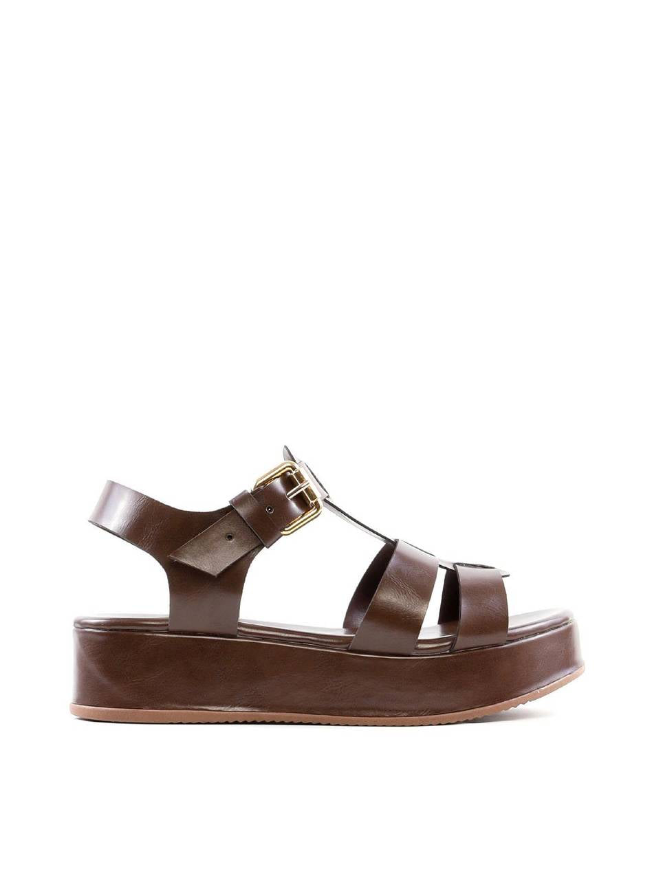 Sandália Flatform Fisherman - Cacau BSI-12149 - CA