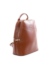 Mochila Feminina Casual em Couro com Duas Divisórias - Castor MEI-448 - CS